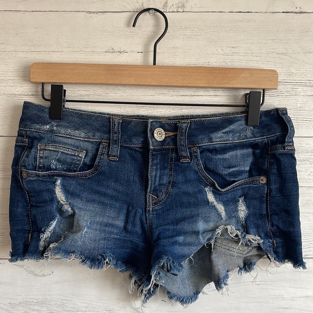 Express Distressed Shorts l SIZE 0